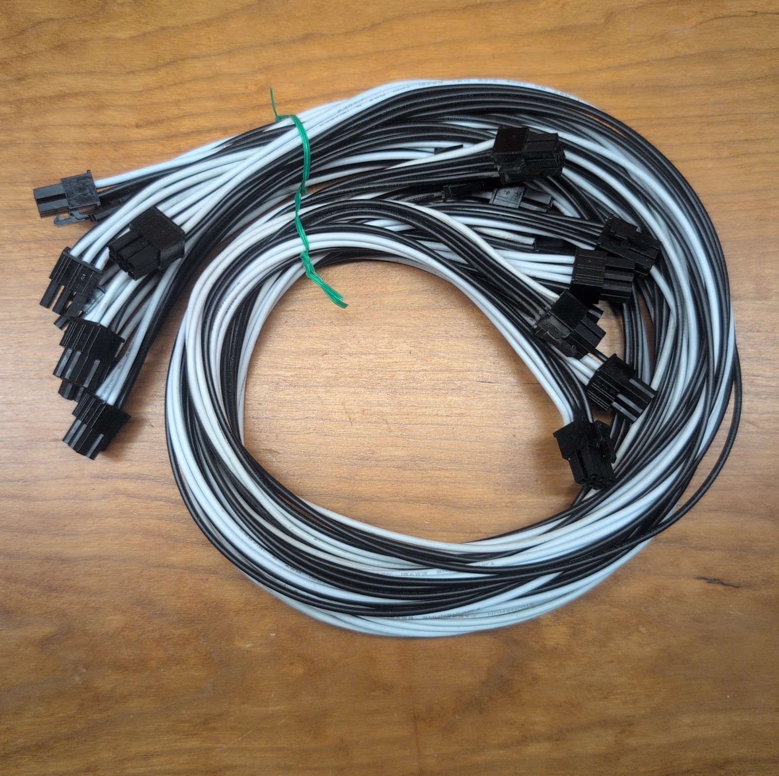 Lot of 10 24 in. 6 Pin Male to 6 Pin Male PCIE Power Breakout Board Cables