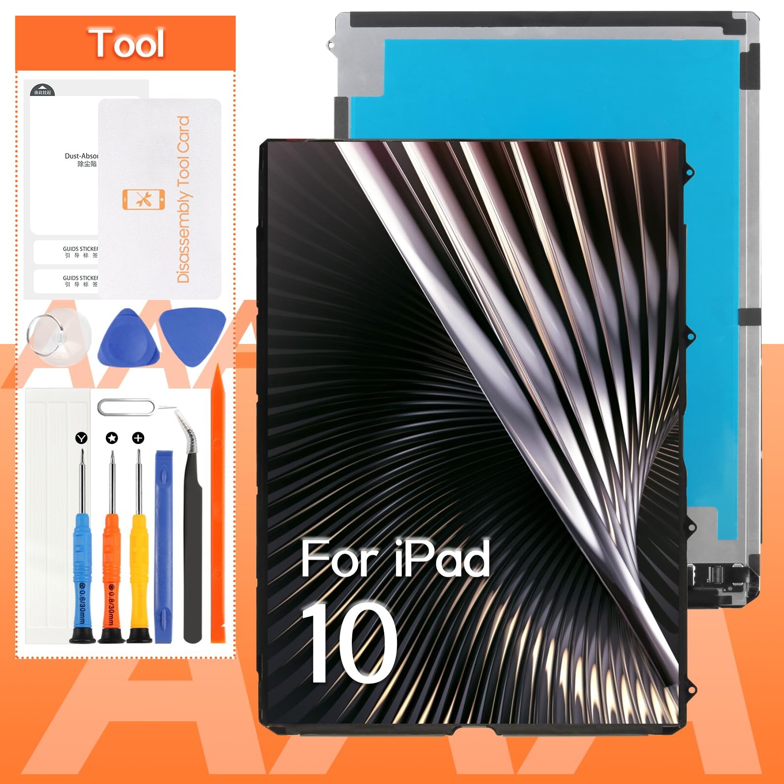Screen Replacement for iPad 10 10th Gen 2022 A2696 A2757 A2777 10.9“ LCD LED ...