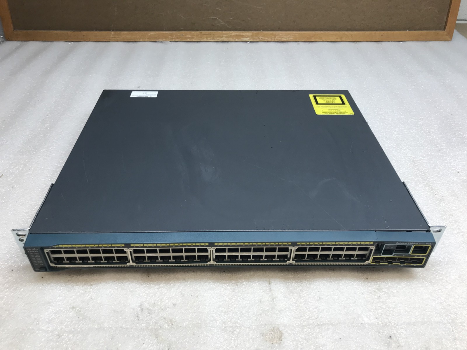 Cisco Catalyst 2960-S WS-C2960S-48FPS-L 48-Port Gigabit PoE+ Switch C2960S-STACK