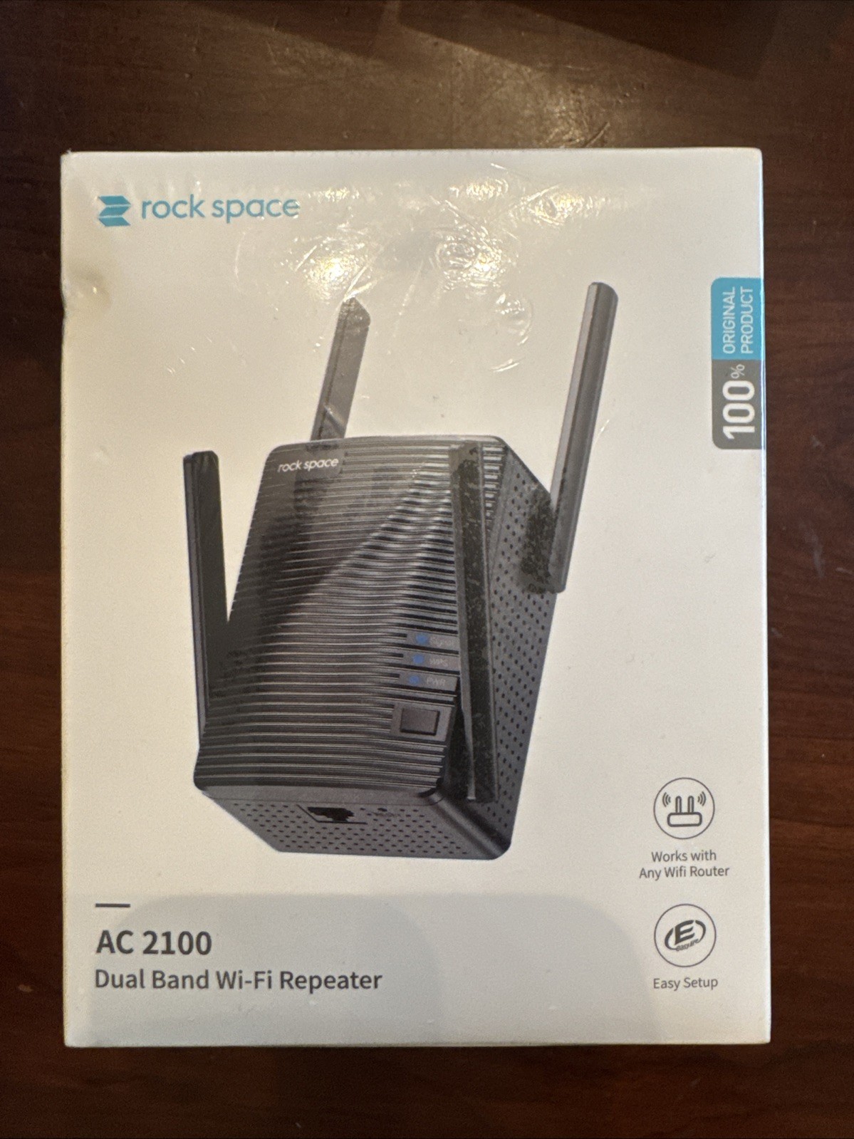 Rock Space-AC2100-Dual Band Wi-Fi Repeater/Extender-RSDO617 *NEW/SEALED*