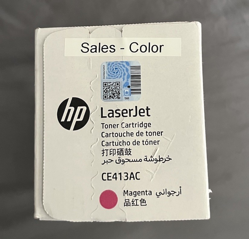 HP 305A CE413AC Magenta Toner Cartridge Genuine OEM LaserJet – NEW – 1 Cartridge