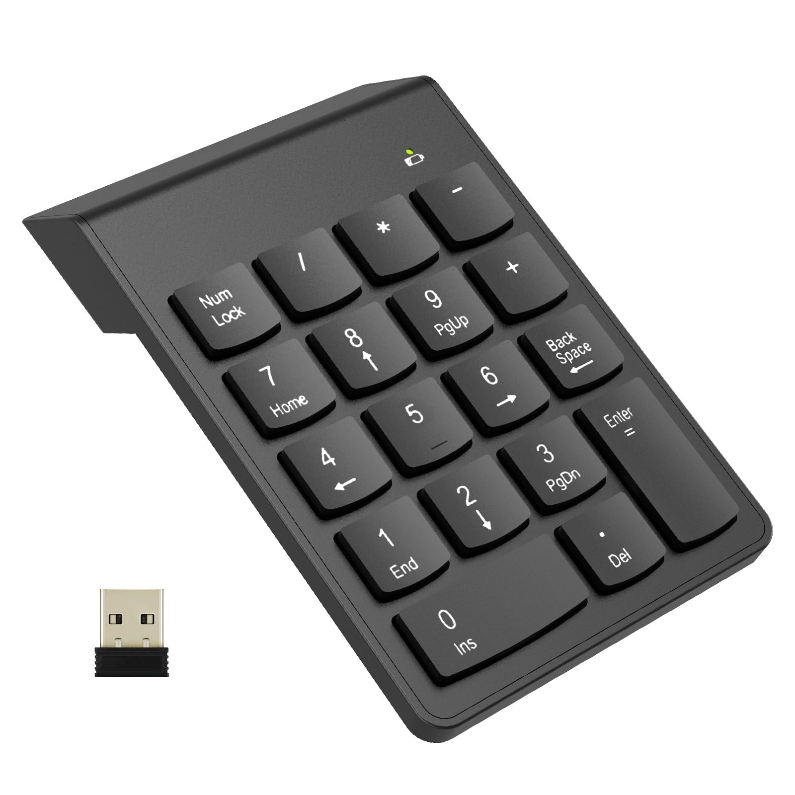 NOOX Wireless Number Pad, Numeric Keypad Numpad Keyboard Pad