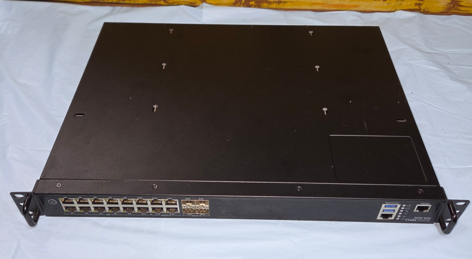 SonicWall NSA 2650 Network Security Firewall Appliance 1RK38-0C8 