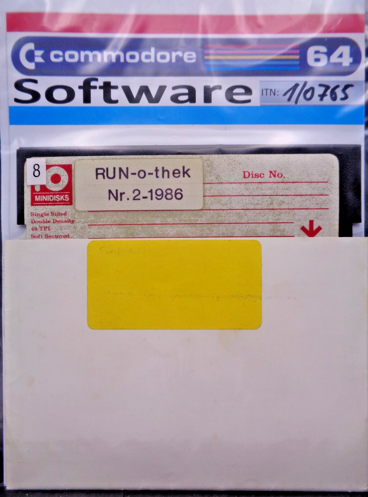 COMMODORE 64/128 -- RUN-O-COUNTER NO. 2-1986 (RUN MAGAZINE - DISK)