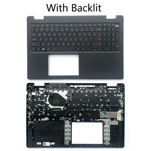 New 0DJP76 DJP76 Palmrest For Dell Latitude 3520 Top Cover Backlit Keyboard