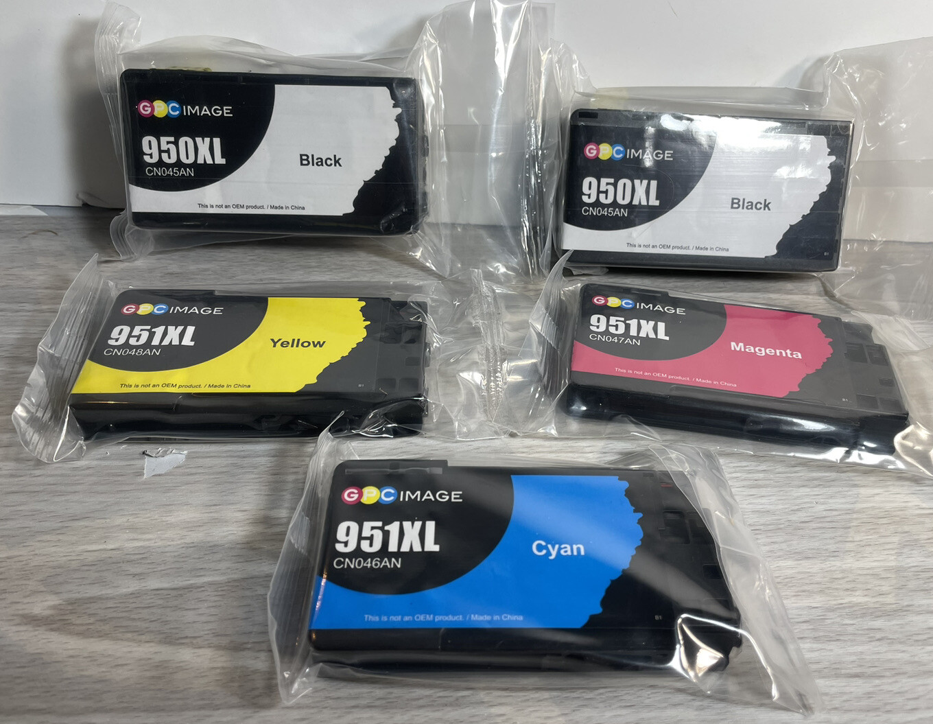 GPC Image Updated Chip Compatible Ink Cartridge Replacement For HP 950XL 951XL 