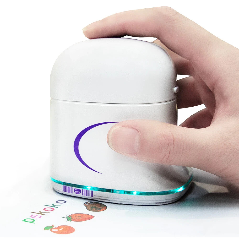 PEKOKO Handheld Portable Color Printer Mini DIY Tattoo Logo Label