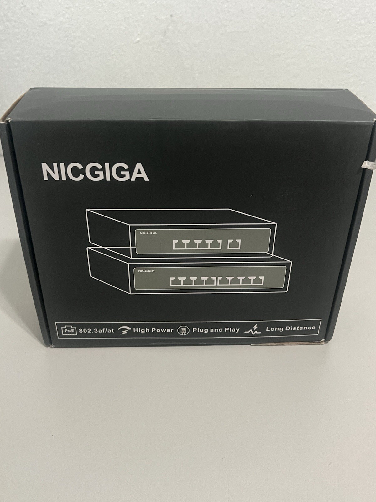 Outdoor Waterproof 4-Port Gigabit PoE Switch 5 Port | 4x 1000Mbps + 1x Uplink