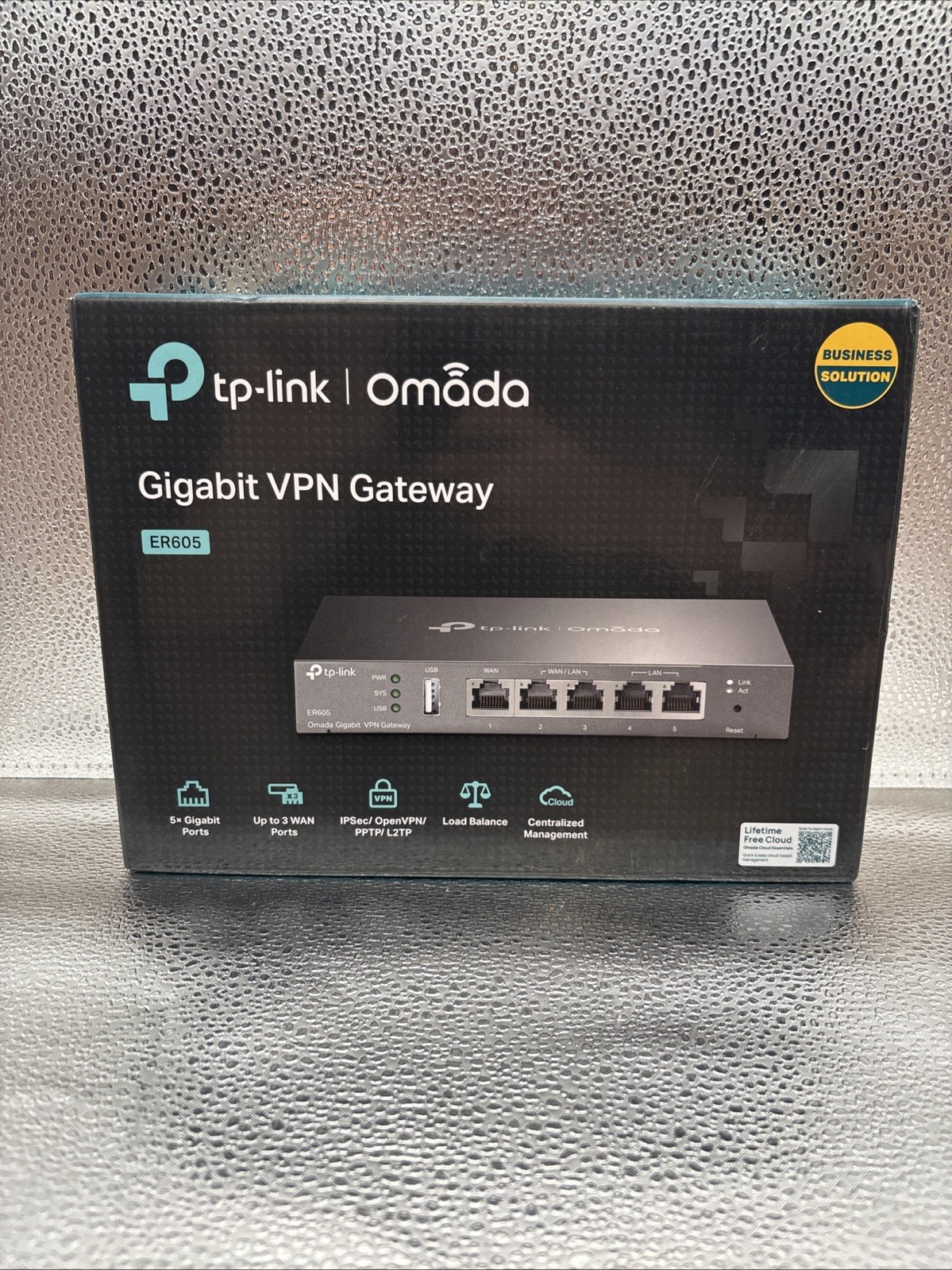 TP-LINK Omada | ER605 SafeStream Gigabit Multi-WAN VPN Router