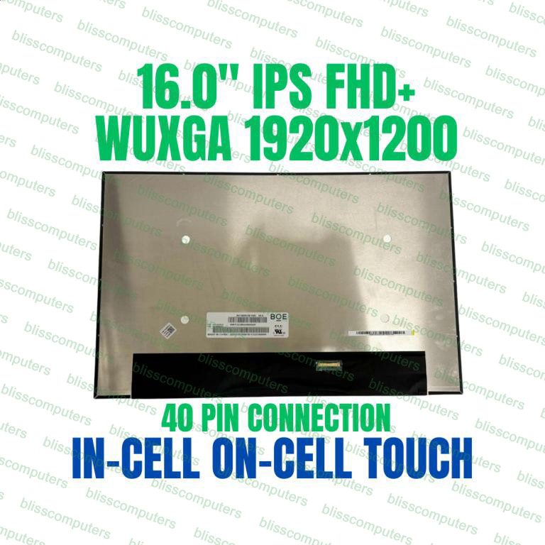 5d11p72677 Fru Boe Nv160wum-k00 V8.2 16.0"
