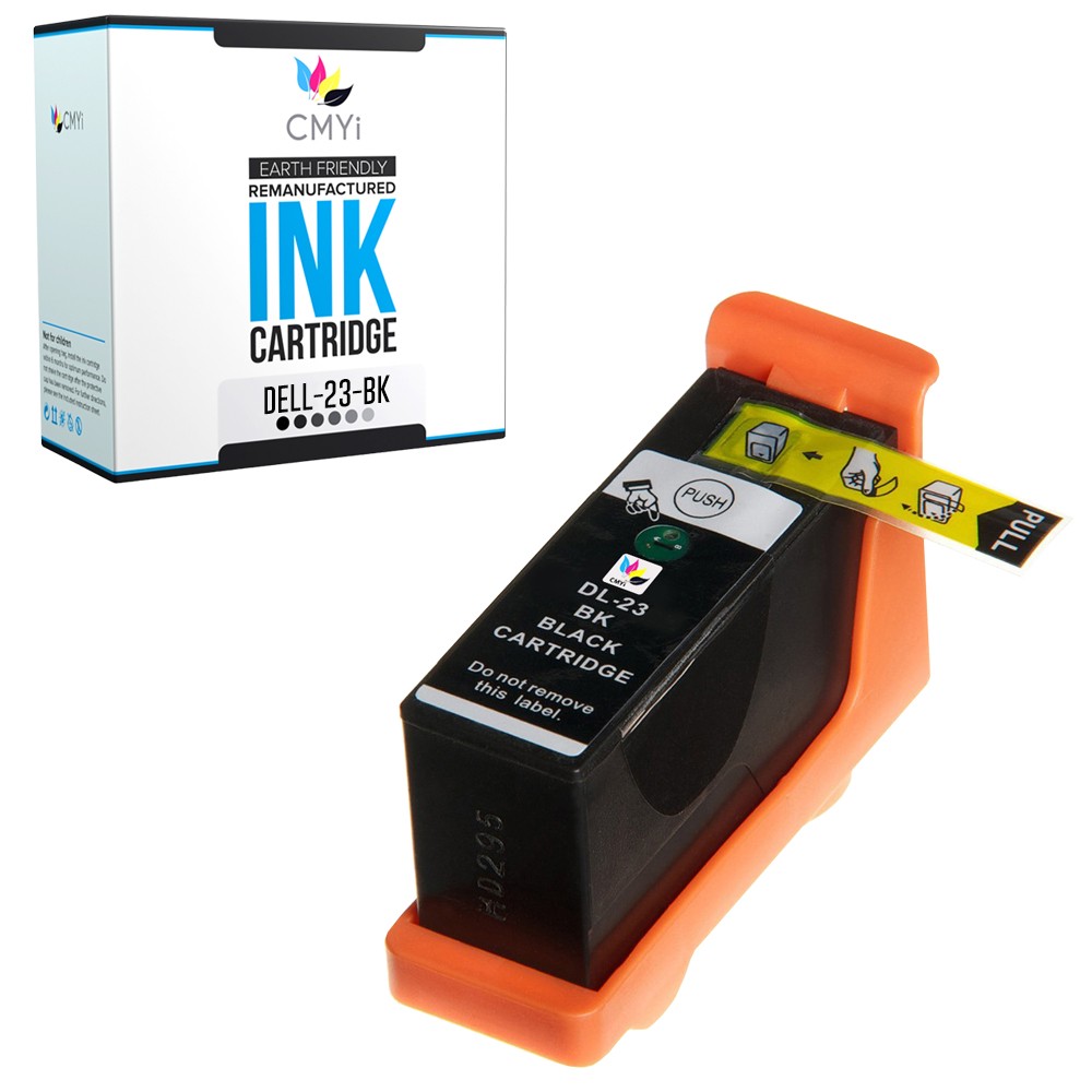 CMYi Compatible Series 23 Black Ink Cartridge fits Dell V515w All-In-One
