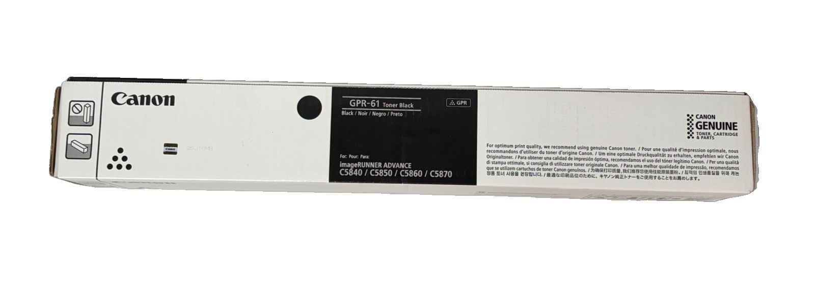 Genuine Canon GPR-61 Black High Yield Toner Cartridge