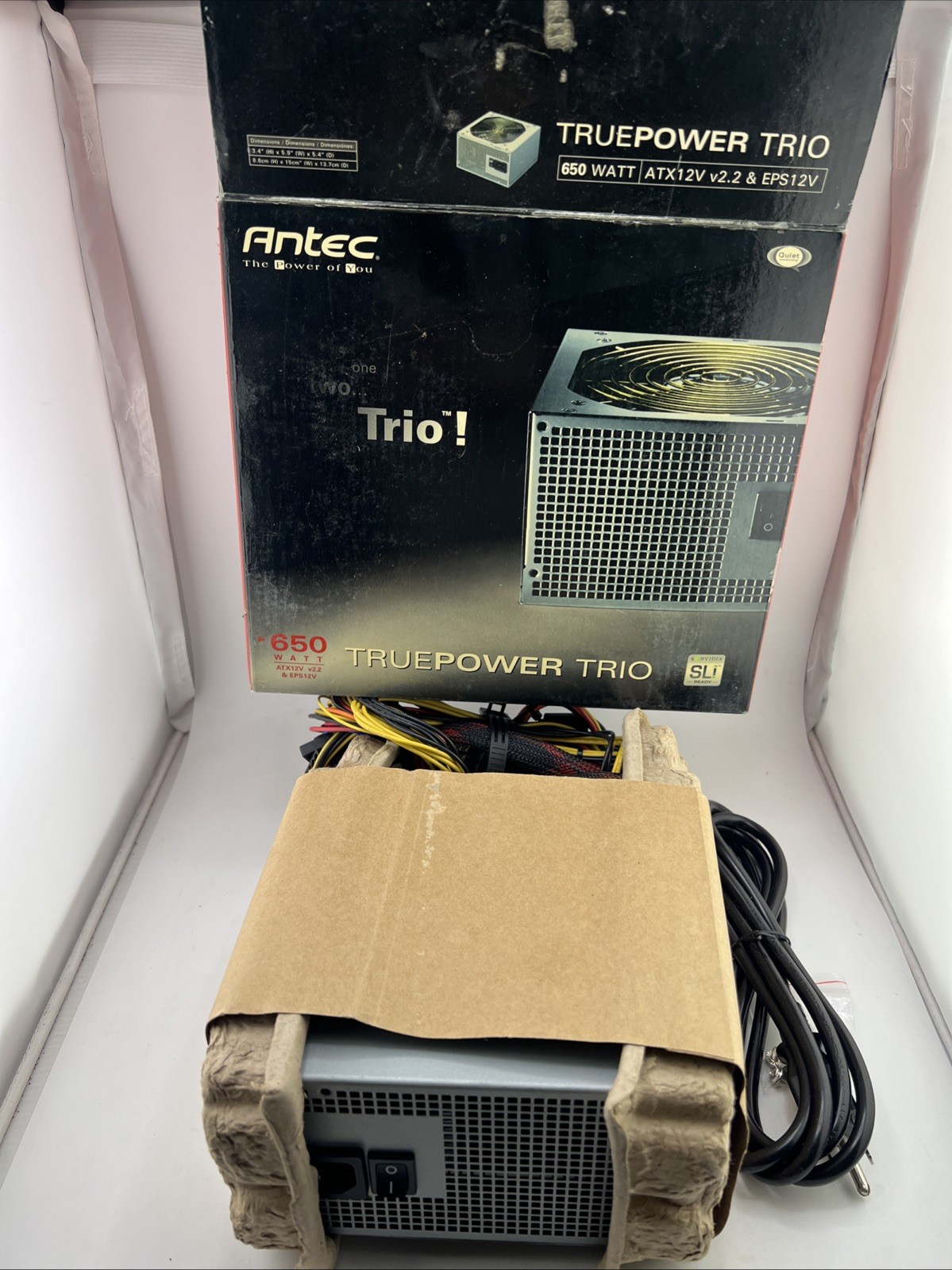 Antec TP3-650 650W ATX12V Power Supply 24-Pin New
