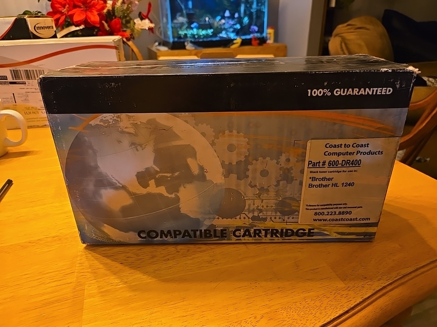 Coast To Coast 600-dr400 Fits Brother DR-400 Toner Cartridge NIB 