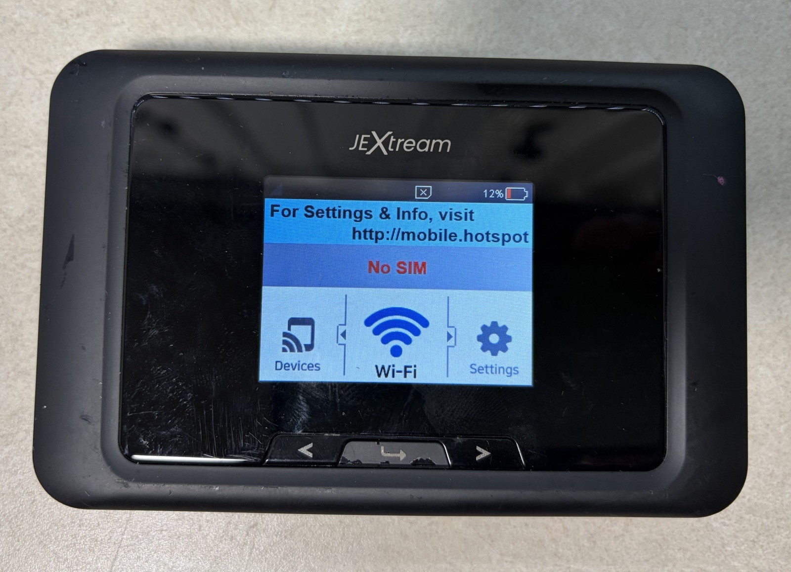 JEXtream RG2100 5G Wi-Fi Hotspot Modem for T-Mobile, Wireless, Black