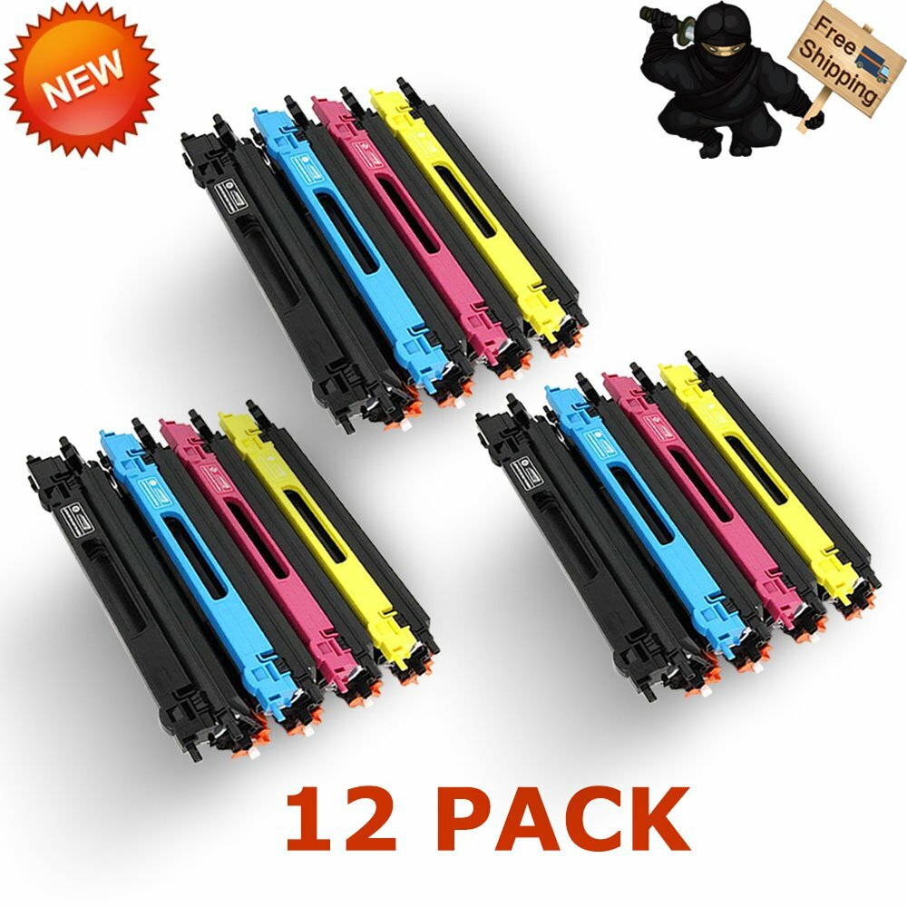 12 PK Color Toner For Brother TN210 TN-210 MFC-9320CW MFC-9325CW Printer TN230