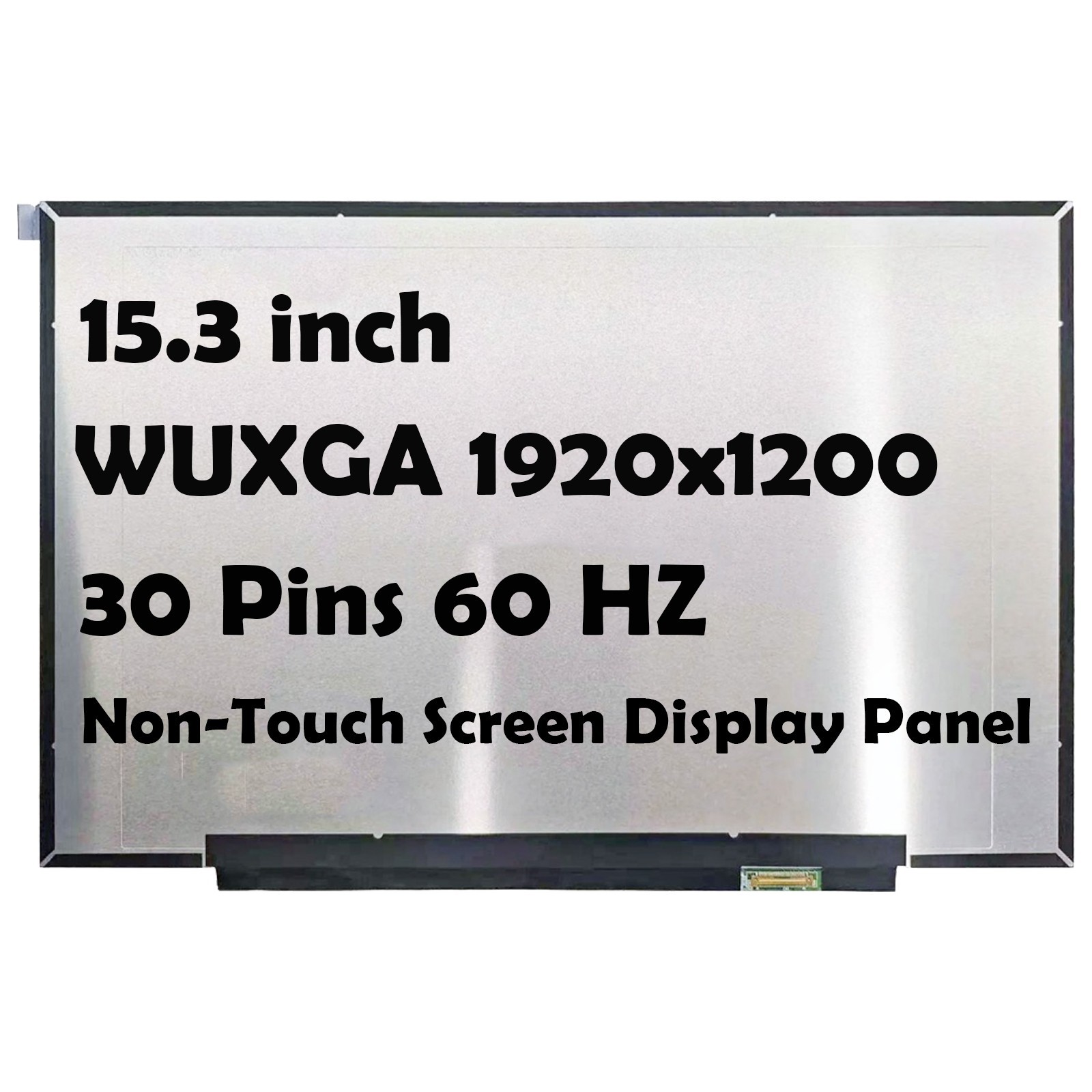 15.3" B153UAN03.0 1920x1200 30 PINS LED LCD Non-Touch Screen Display Panel
