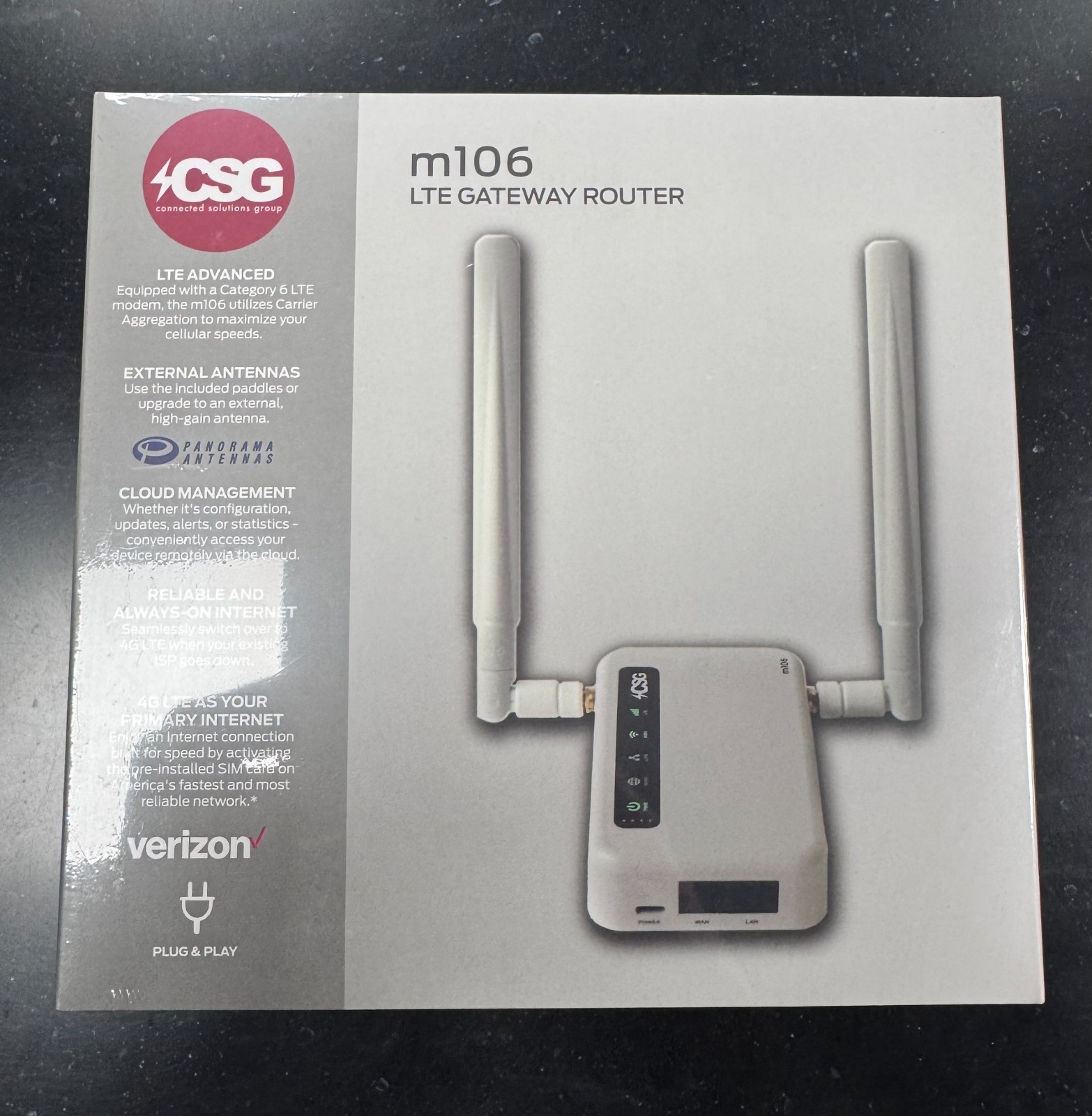 CSG m106 LTE Gateway Router (Hotspot, Wireless Router)