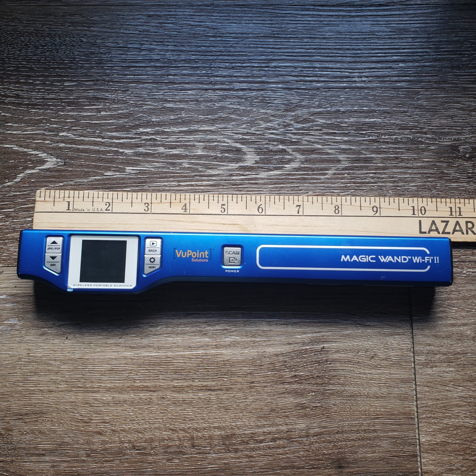 VuPoint Solutions Magic Wand Portable Scanner with Color LCD Display NO Dock