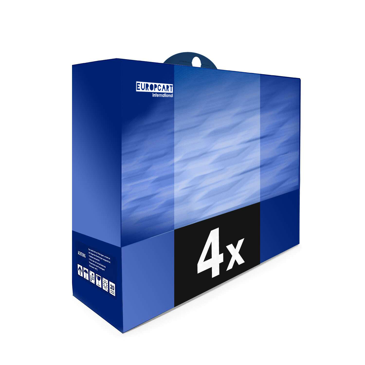 4x Europcart Ink BLACK XL Alternative for Epson T2711 27XL Alarm Clock 27