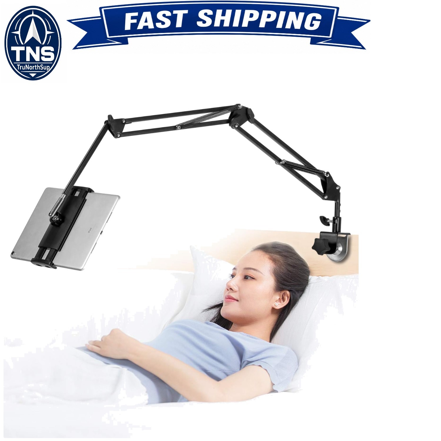 Adjustable Tablet Stand Aluminum Foldable Holder for iPad iPhone Switch 4.5-1...