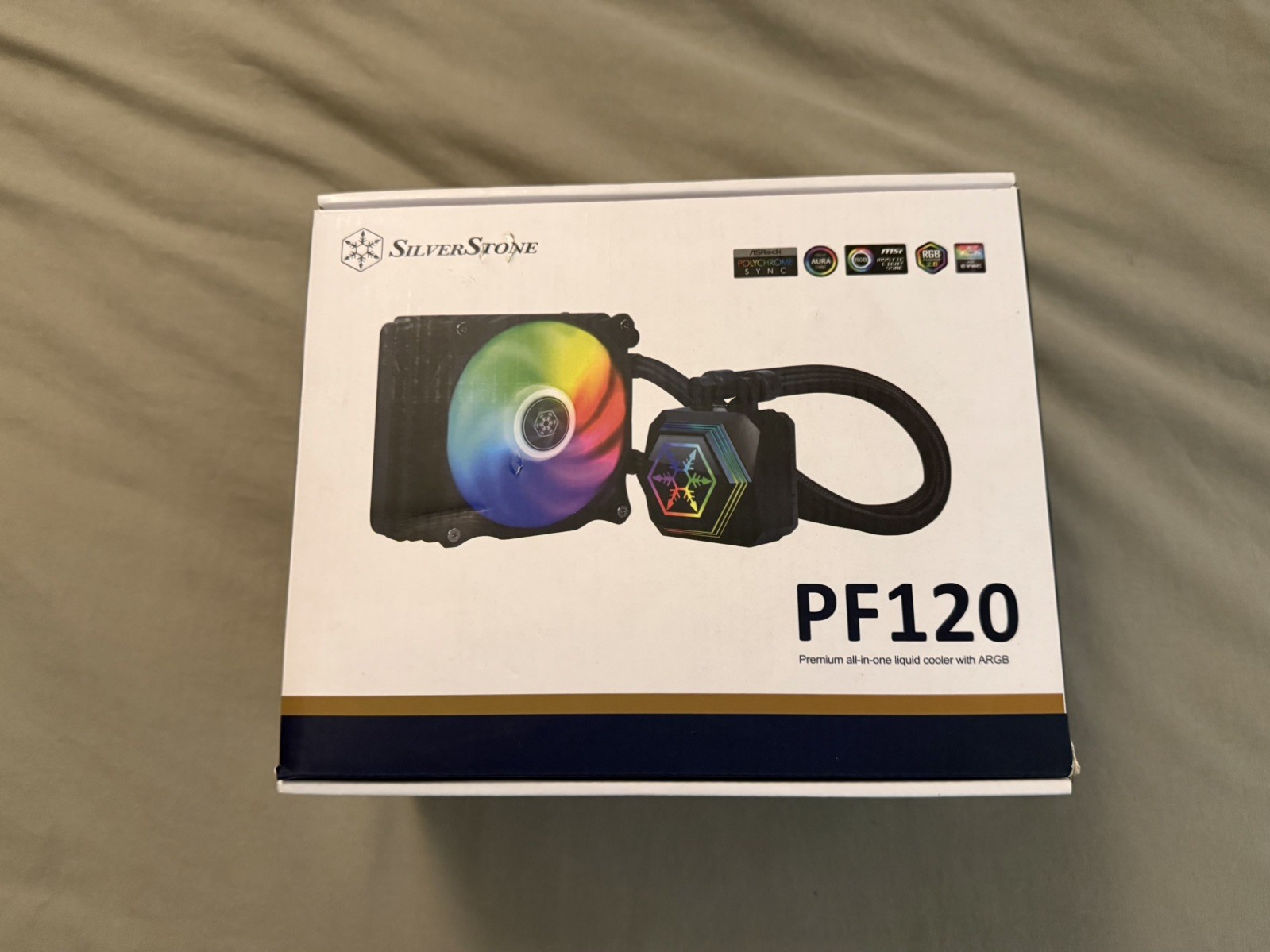 SILVERSTONE SST-PF120-ARGB Permafrost 120mm AIO Multi-Chamber CPU Liquid Cooler