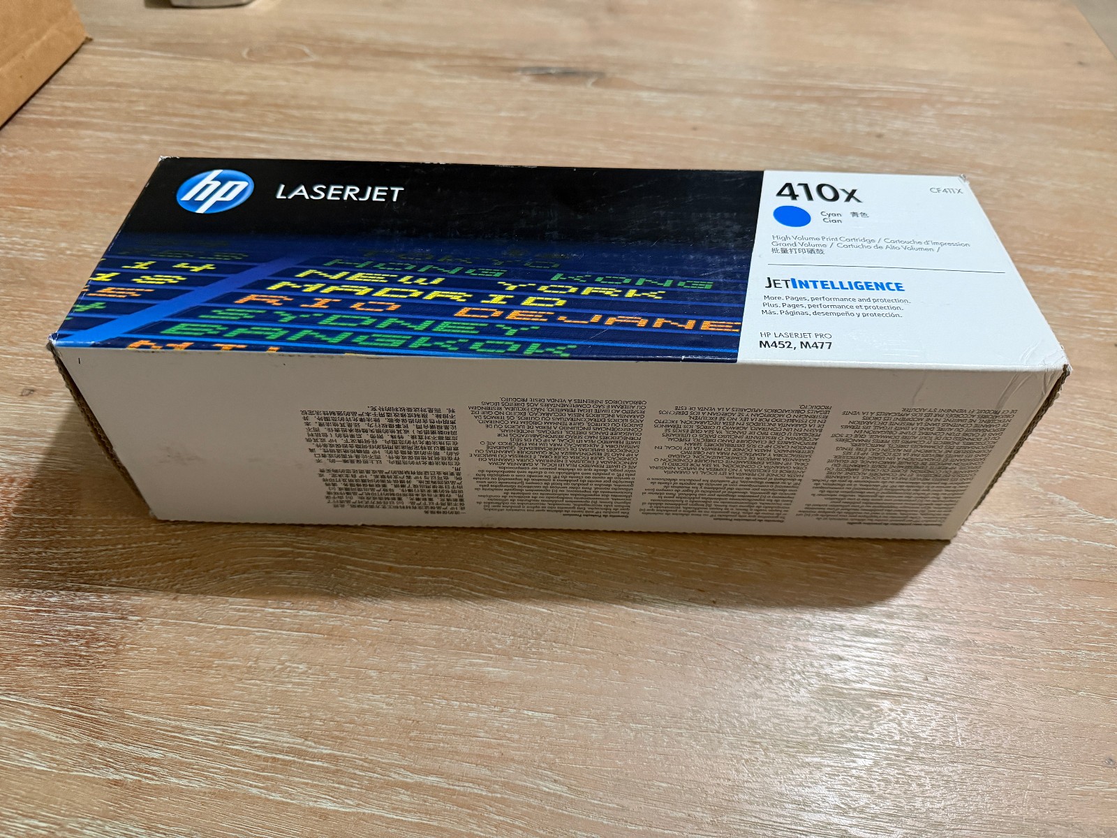 HP LASERJET 410X CYAN-CF411X-HIGH VOLUME PRINT CARTRIDGE- EXPIRED DATES