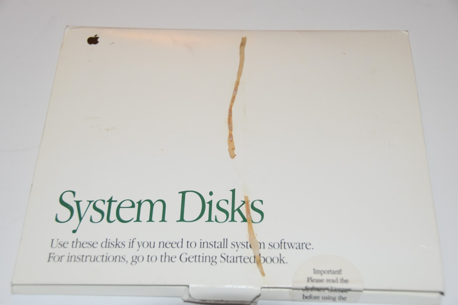 1991 Vintage Apple Macintosh Mac System Disks 914-0363-B III Install Tidbits 7.1