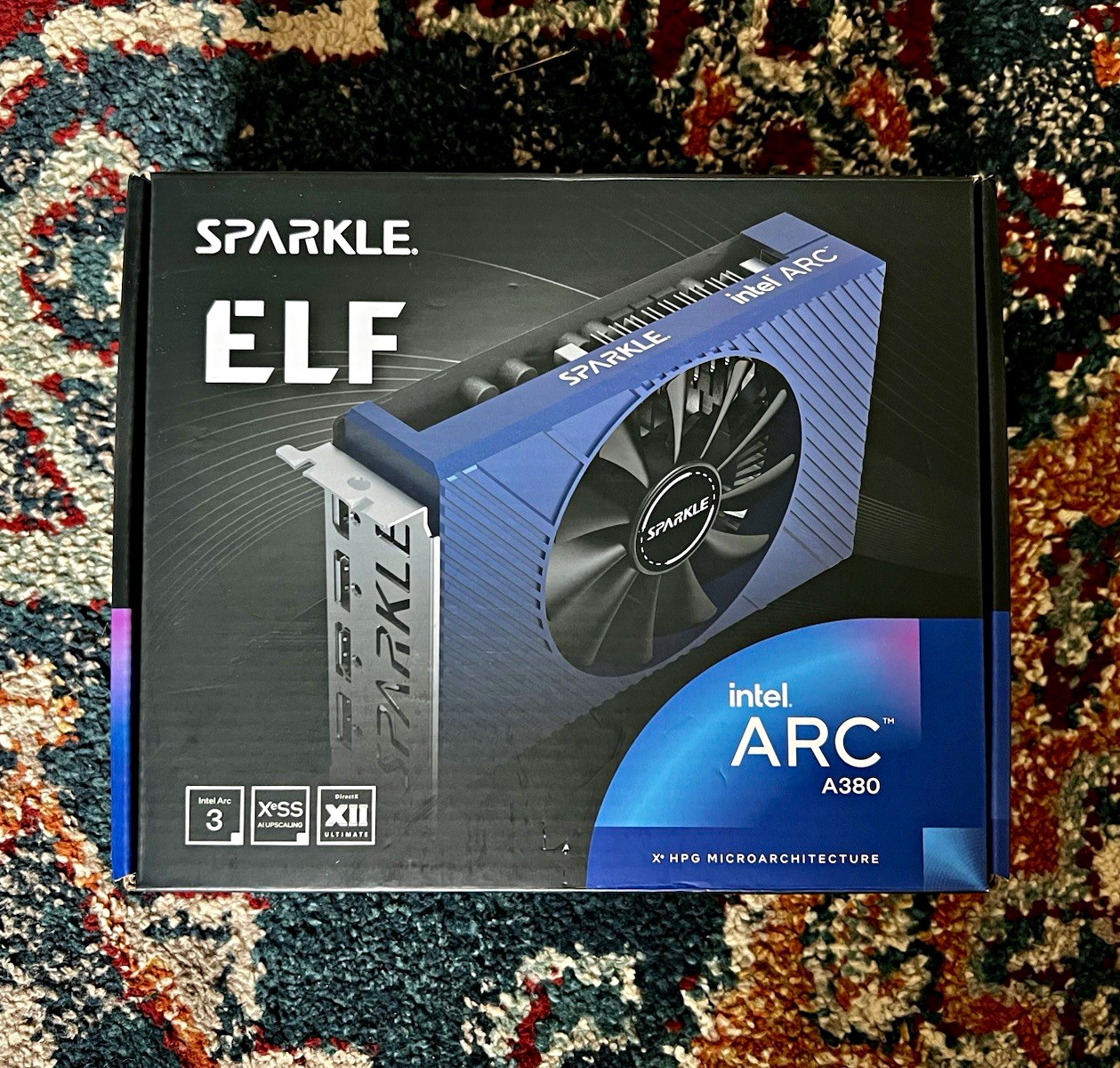 Sparkle ELF Intel Arc A380 6GB GDDR6 Graphics Card GPU (SA380E-6G)