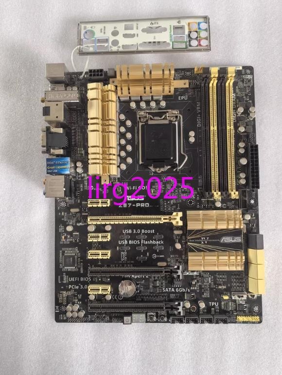 1pc used ASUS Z87-PRO motherboard
