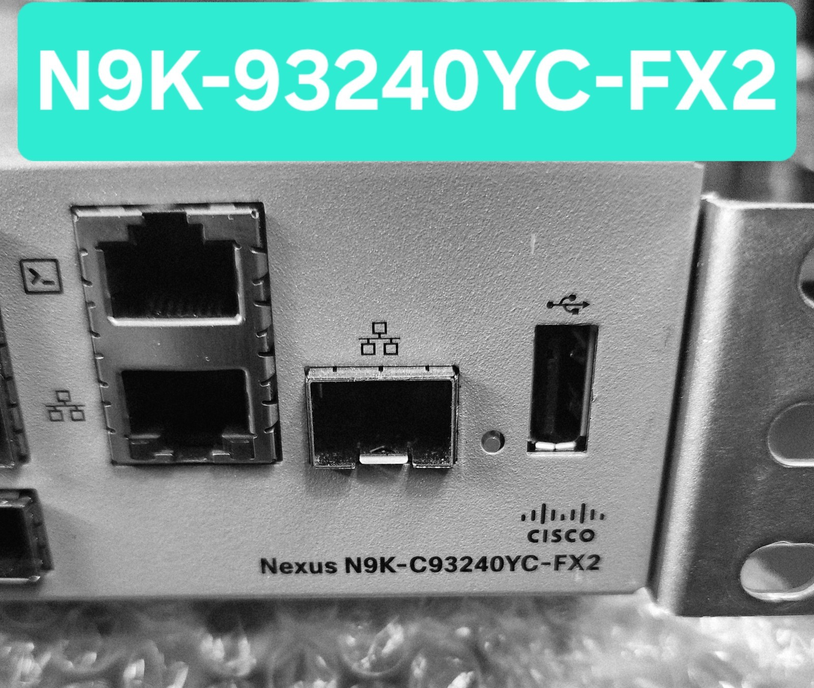 Cisco N9K-C93240YC-FX2 Nexus 9300 with 48p 10/25G SFP+ and 12p 100G QSFP28 AC PS