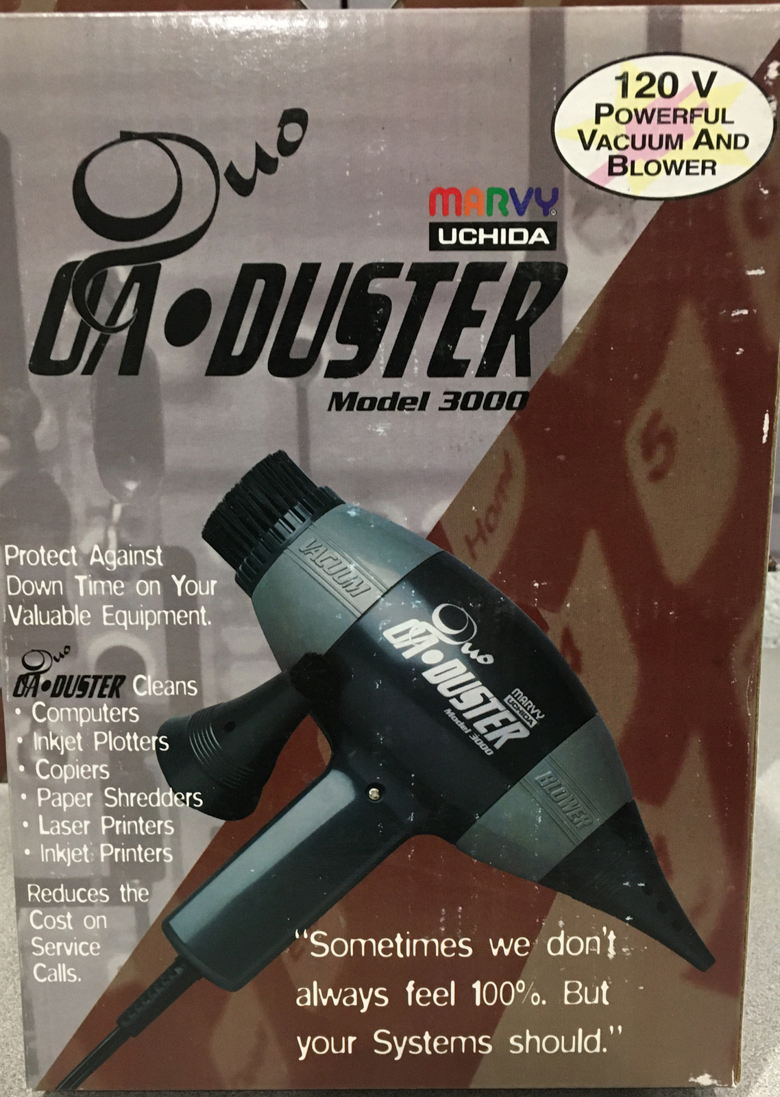 Marvy Uchida OA Duo Duster Model 3000 120V Powerful Vacuum & Blower - New