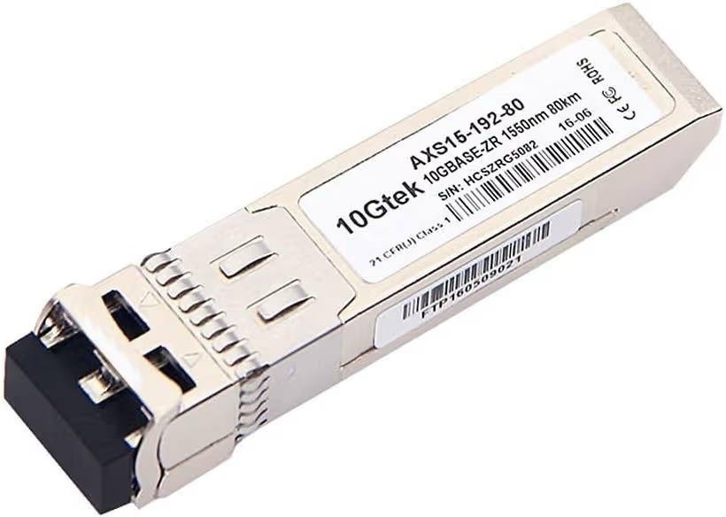 1 Pack 10GBase-ZR SFP+ Transceiver Cisco SFP-10G-Z + 1M Fiber Cable