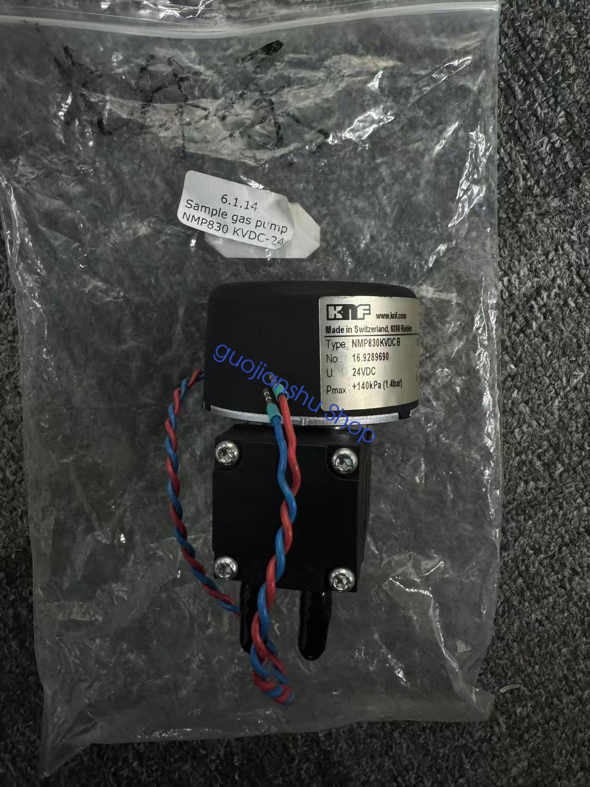 1PCS NEW KNF NMP830KVDC B Pump Fast delivery Via Fedex /DHL