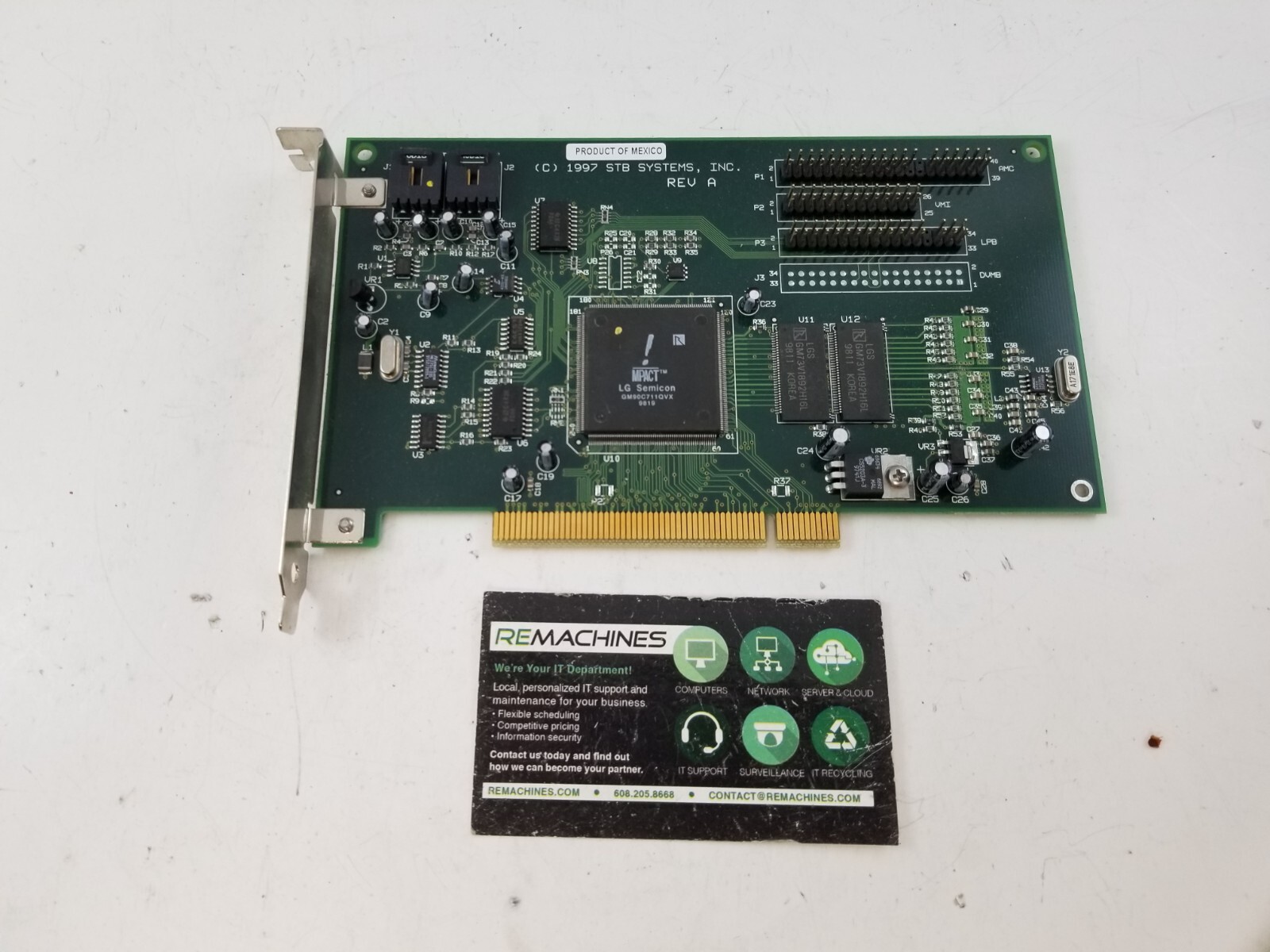 STB Systems DVD Decoder Card 210-0307-001 1X0-0591-305 TESTED FS