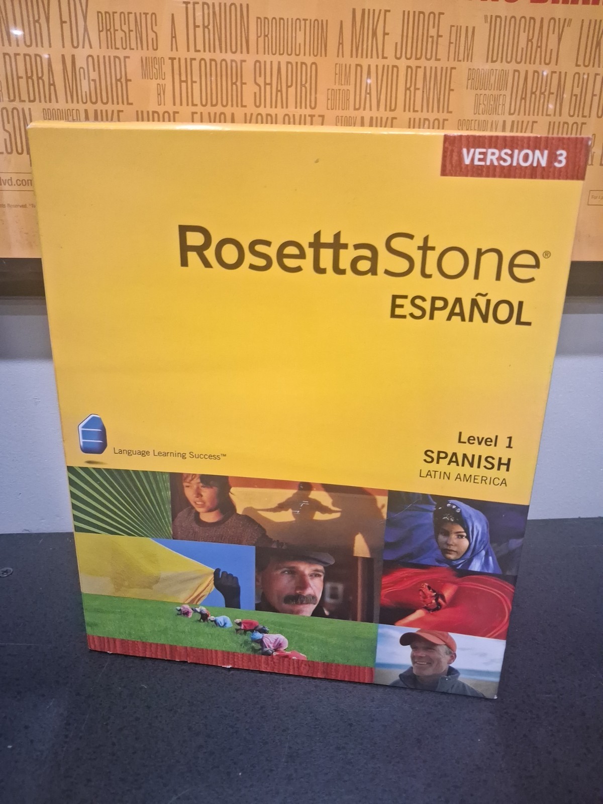 RosettaStone Spanish Version 3 Espanol Level 1 Latin America