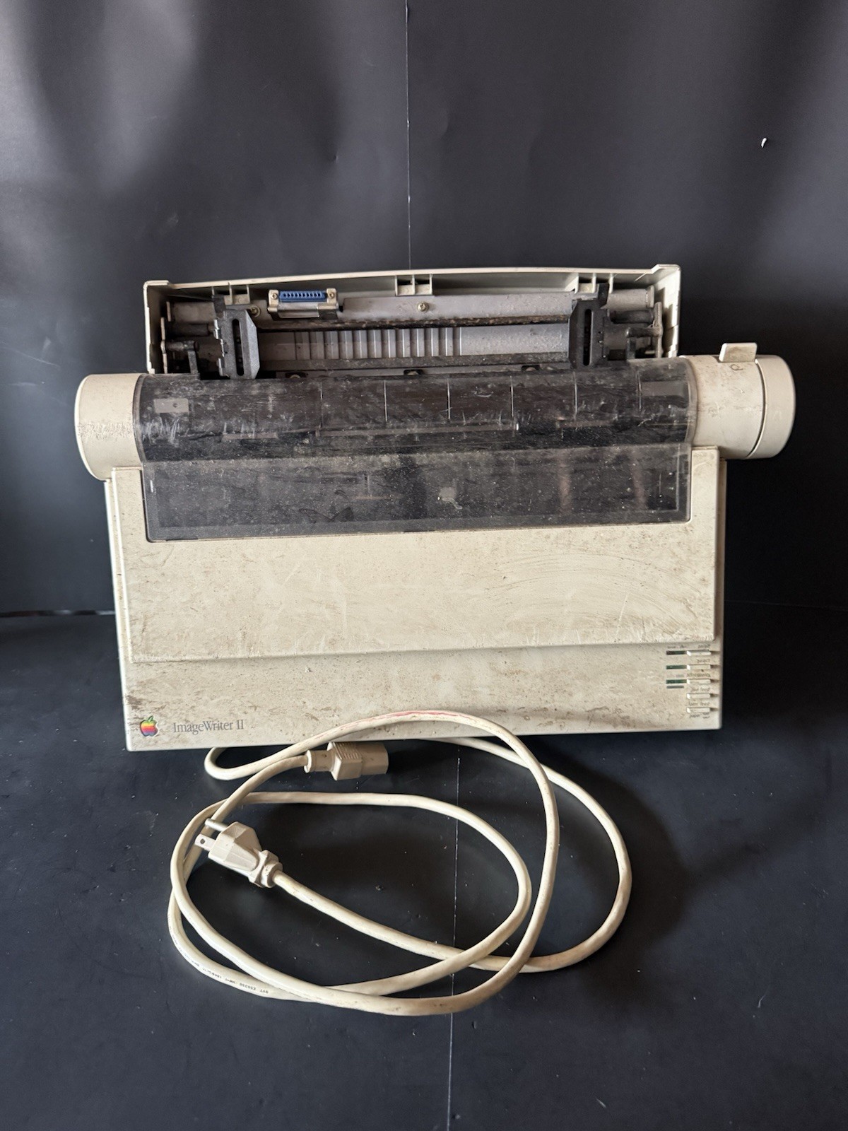 Vintage Apple ImageWriter II Dot-Matrix Printer Powers On Untested