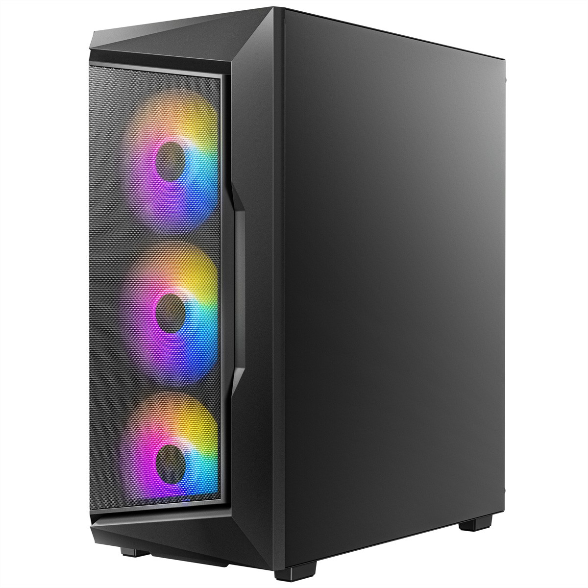 0-761345-10069-4 Antec AX61 Elite Mid Tower Gaming Black Midi/Mini Tower ATX ~D~