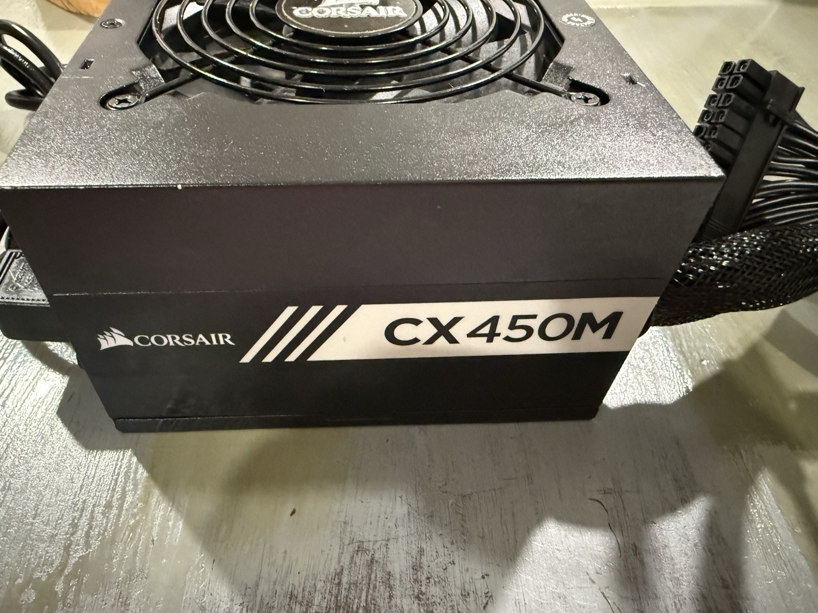 Corsair CX450M 450W 80PLUS Bronze Modular Power Supply - Black