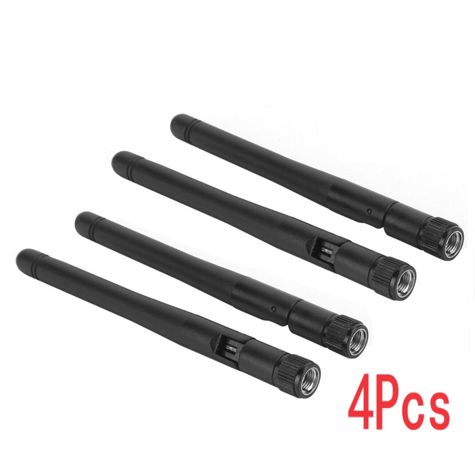 2/4Pcs 11cm 5DBI PR-SMA female 11CM Wifi Antenna Dual‑Band Antenna 2.4G 5G