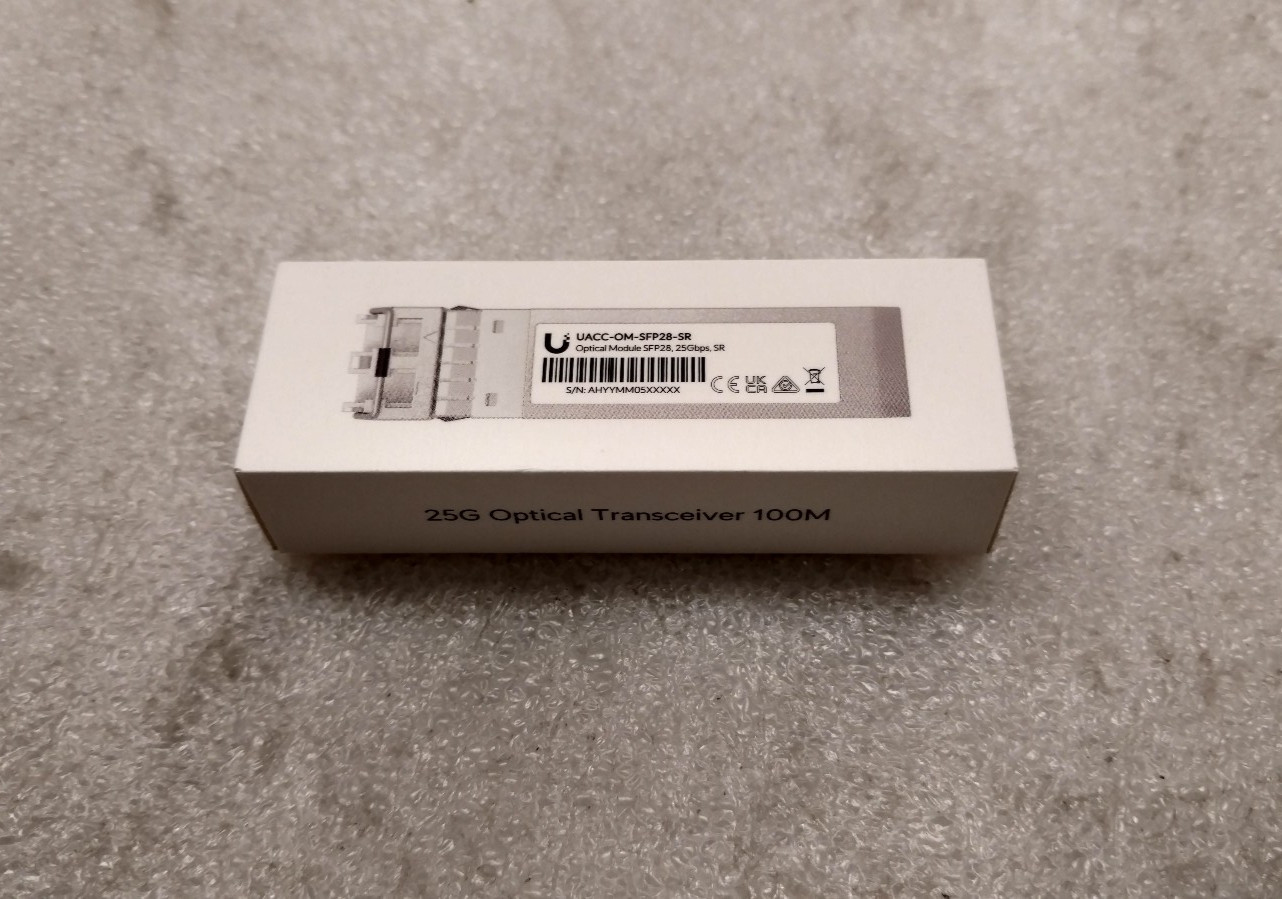 Lot of 10x NEW Ubiquiti Transceiver SFP28, 25 Gbps (UACC-OM-SFP28-SR)