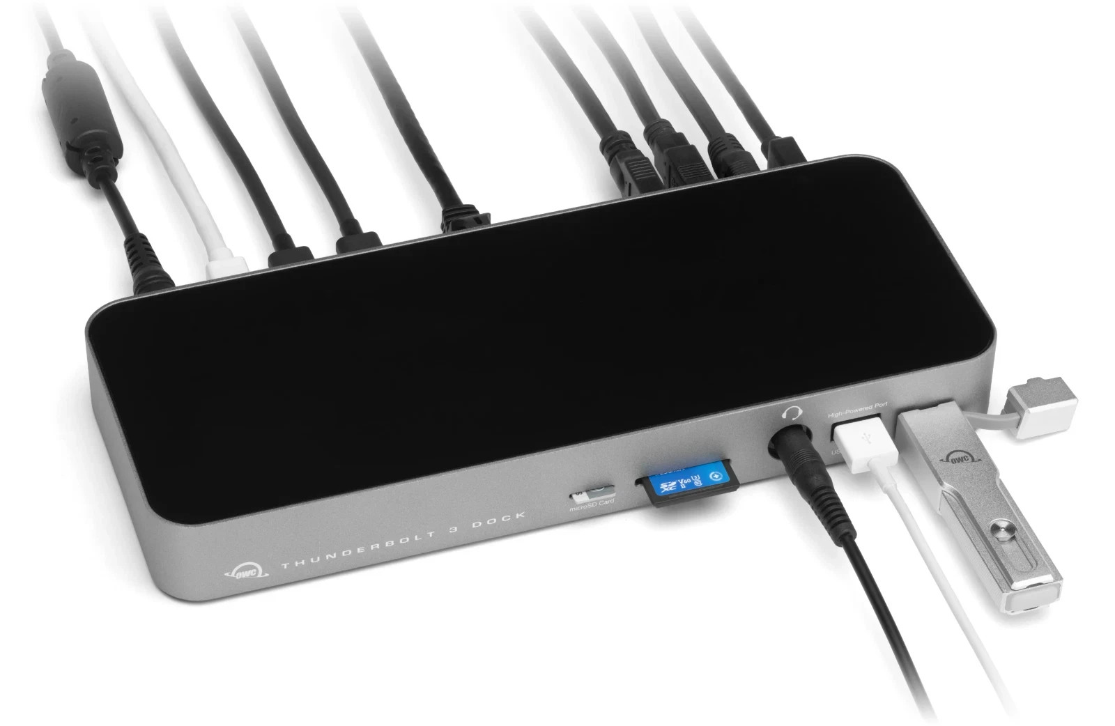 OWC Thunderbolt 3 Dock 14-Port Space Gray USB-C Docking Station OWCTB3DK14PSG