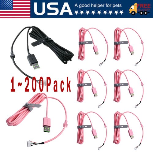 USB Cable for Razer Kraken Edition Ultimate Edition Headphone Headset Cable Lot