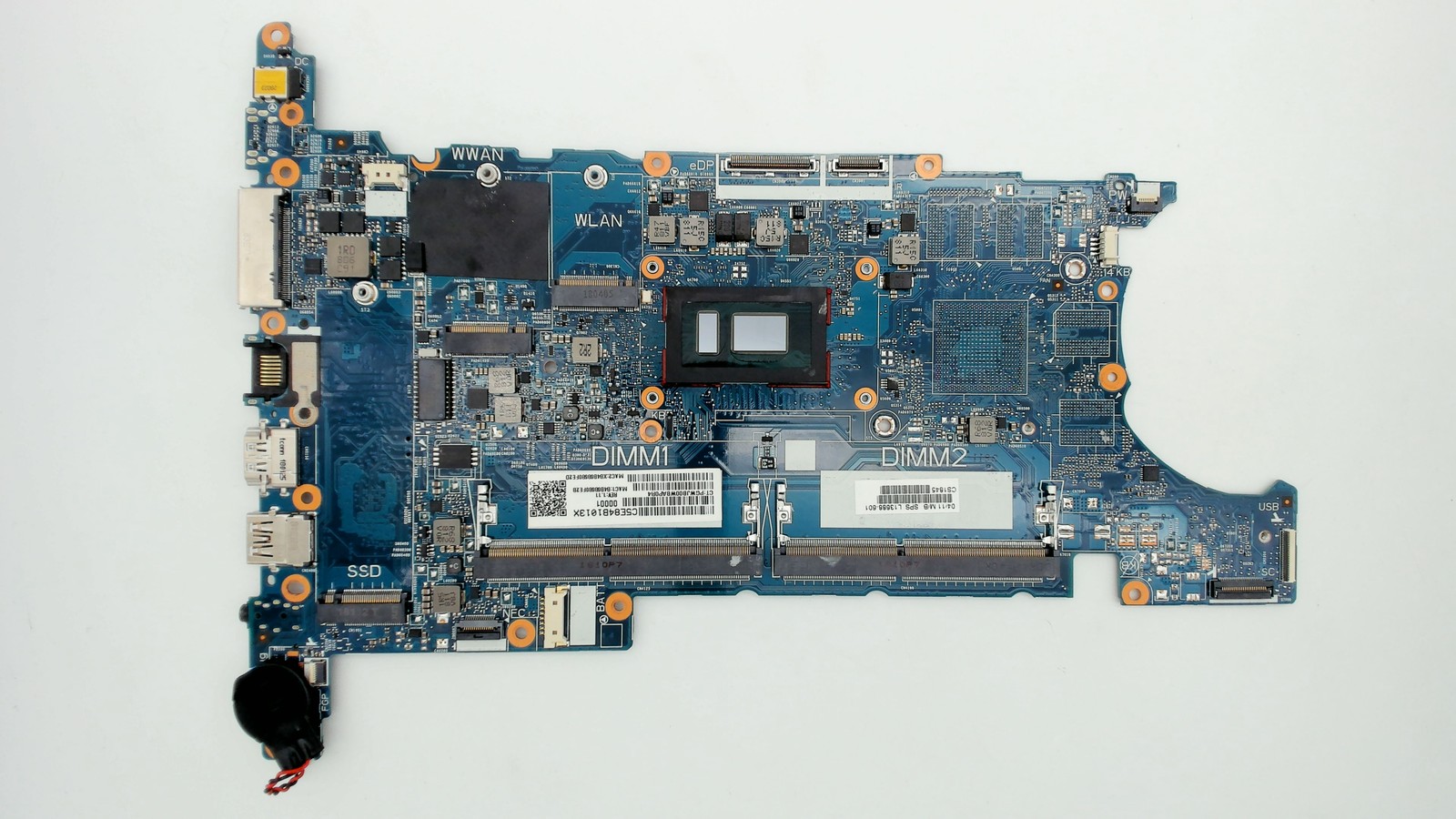 HP Elitebook 850 G5 Intel i7-8650U Motherboard L13688-601
