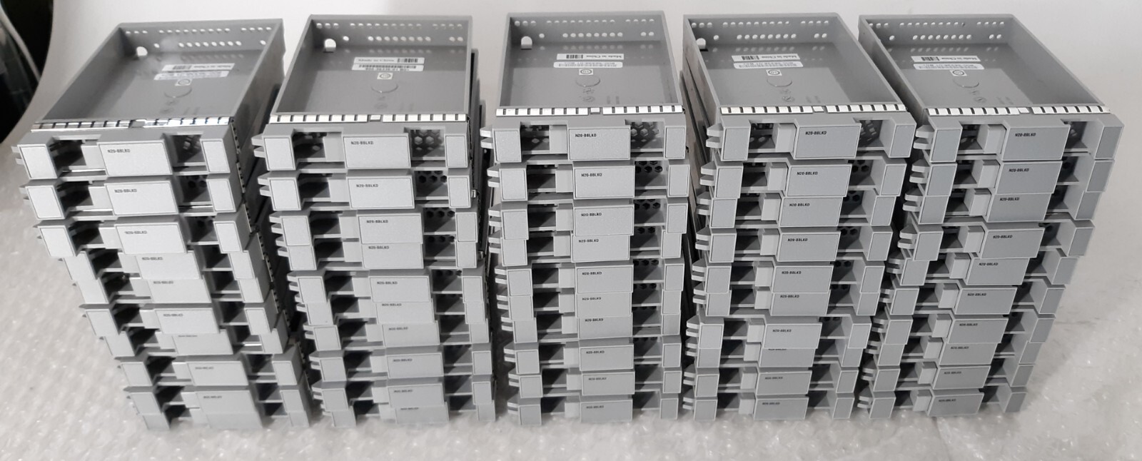 Lot of 50 Genuine Cisco N20-BBLKD 2.5" Slot Filler 800-36336-01 B0+