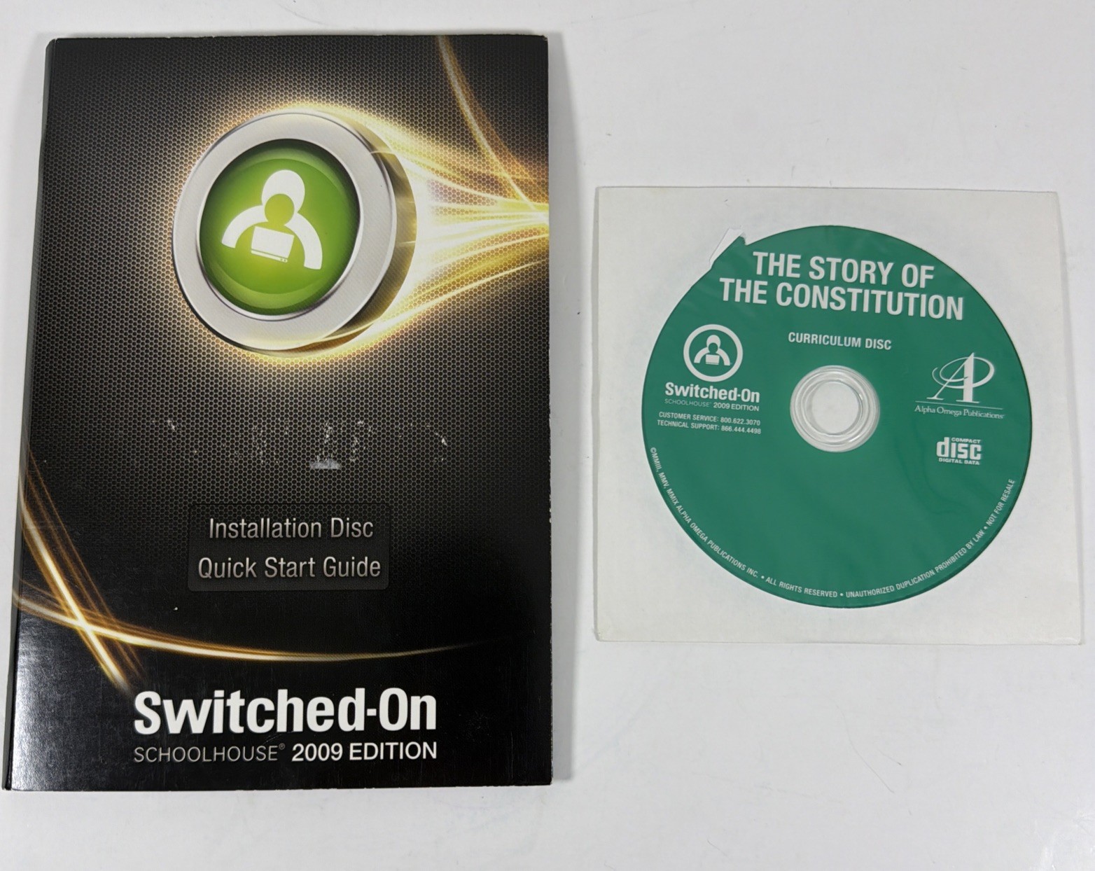 Switched-On Schoolhouse 2009 Story of The Constitution & Installation Disc