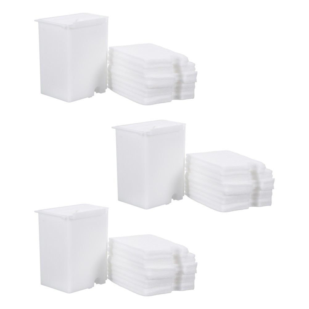 6Pcs Reusable Ink Absorbent Pads for Printer Maintenance Box White Sponge