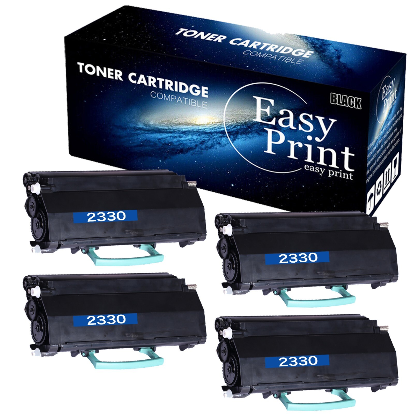 4PK 2330 PK941 Toner Cartridge for 2330DTN 2350D 2350 Printer