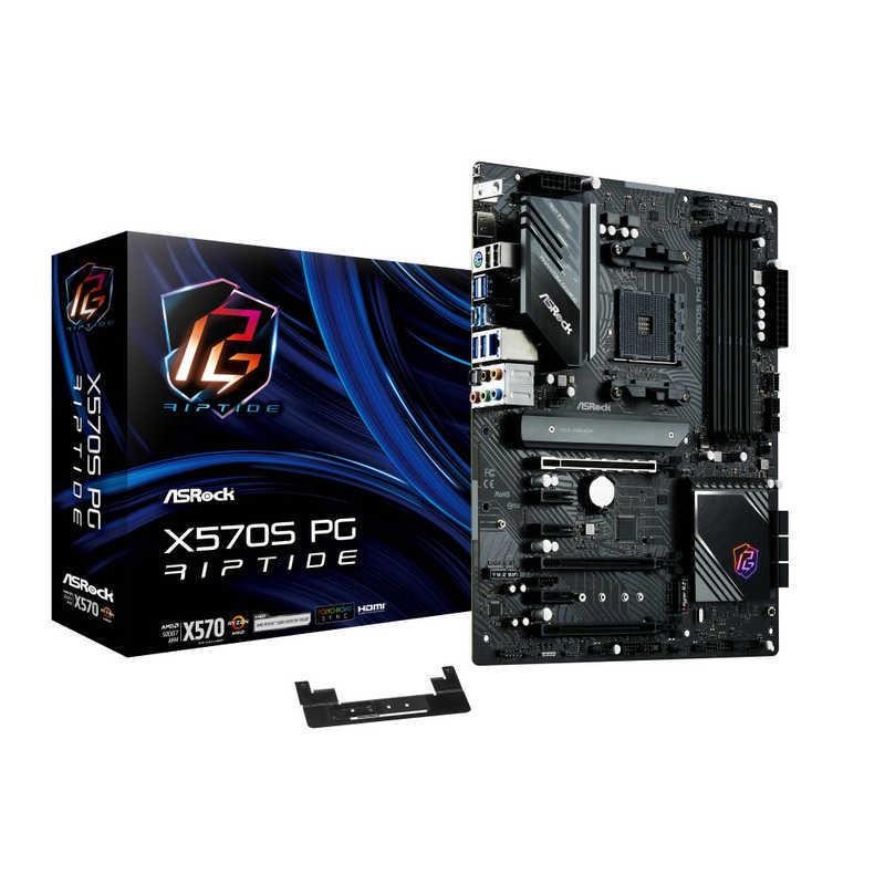 ASRock X570S PG Riptide ATX Motherboard AMD AM4 Ryzen DDR4 PCIe 4.0 2.5G LAN