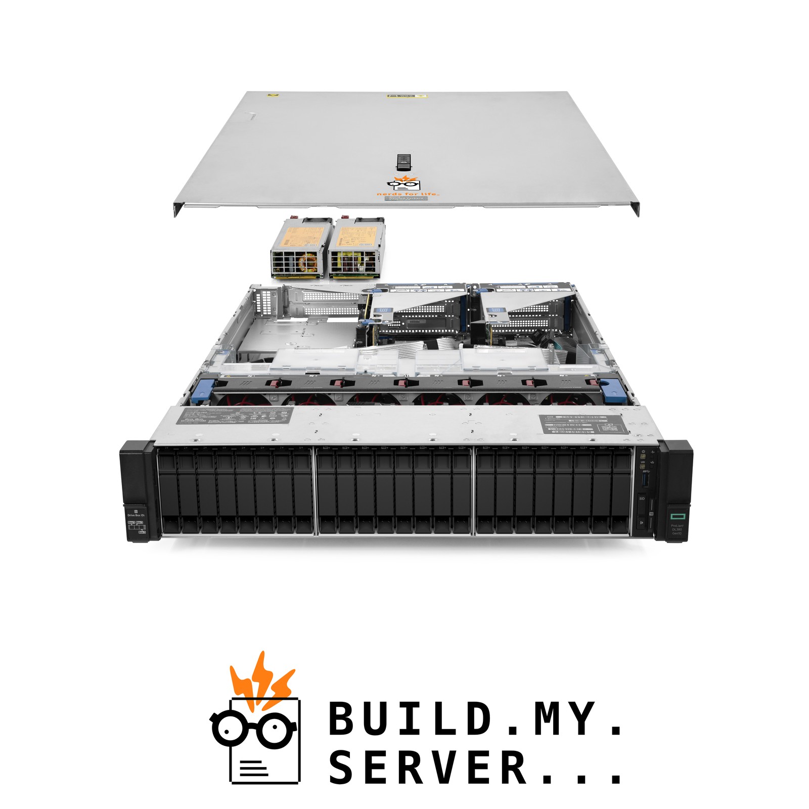 HPE ProLiant DL380 G10 24-Bay SFF Startup Server 3.00Ghz 24-Core 64GB RAM